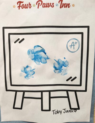 Pawprint Art